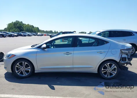 2017 Hyundai Elantra Limited from USA, damaged, VIN 5NPD84LF5HH053437